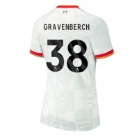 Maglia Calcio Liverpool Ryan Gravenberch #38 Terza Divisa Donna 2024-25 Manica Corta